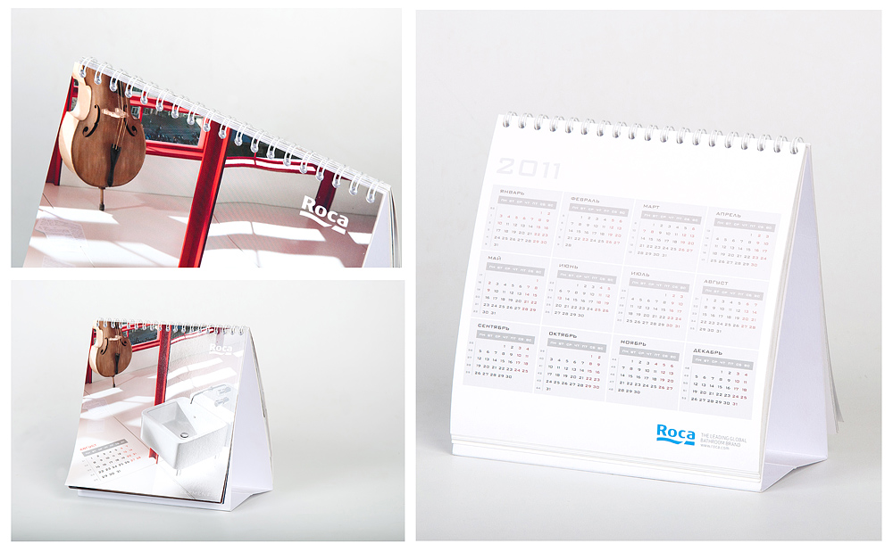 Печать настольных корпоративных календарей